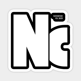 Nonsense Founder Logo Magnet