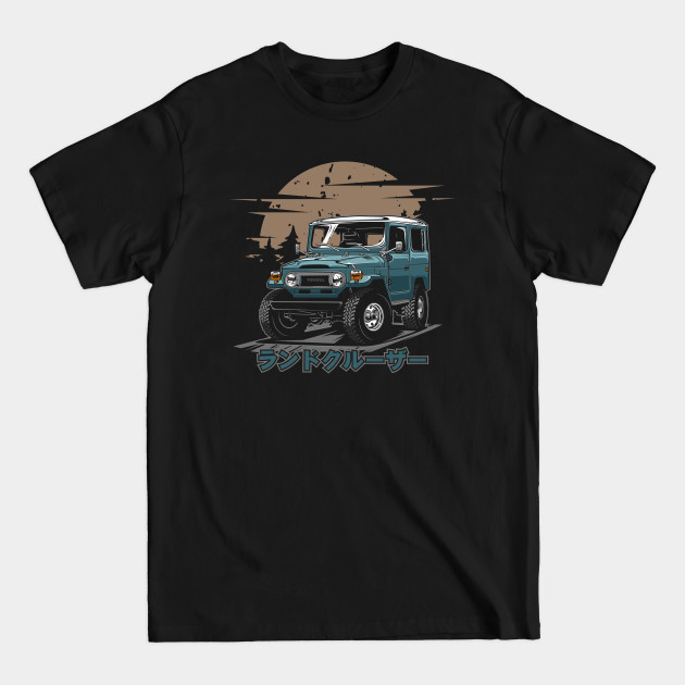 Disover Toyota Land Cruiser FJ40 - Toyota Land Cruiser - T-Shirt