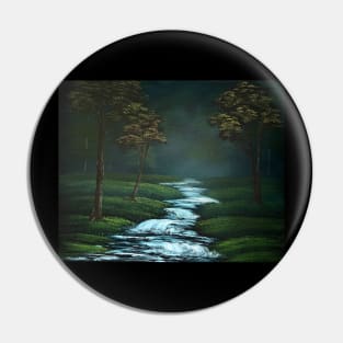 Bubbling Stream Pin