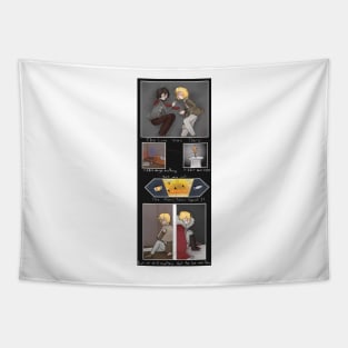 Hatoful Boyfriend Holiday Star Quail Boyfriends Comic Print And Others Tapestry