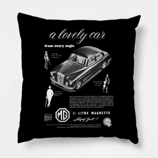 MG MAGNETTE - 1950s advert Pillow