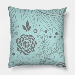 Floral Design 13 Pillow