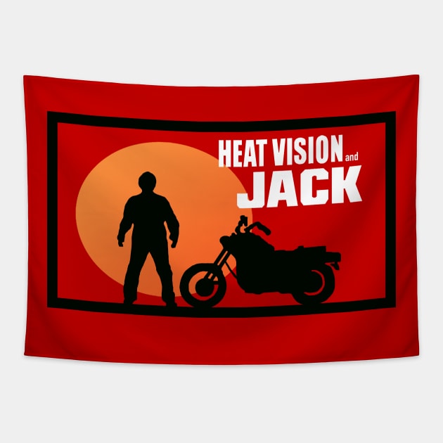 Heat Vision and Jack Tapestry by JorZed