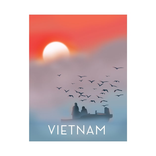 Vietnam Sunset by nickemporium1