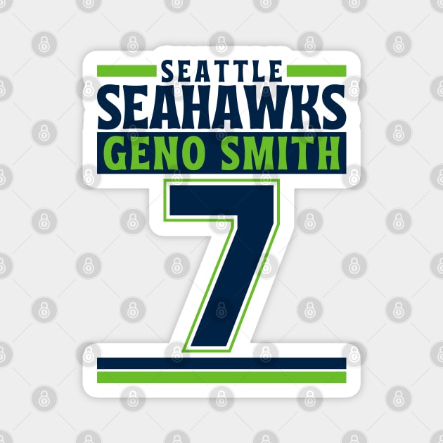 Seattle Seahawks Geno Smith 7 Edition 3 Magnet by Astronaut.co