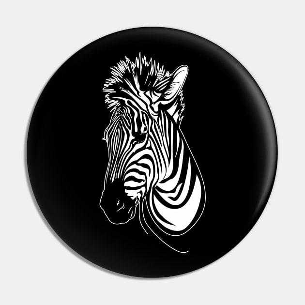 zebra Pin by ElectricPeacock