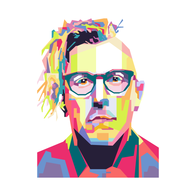 Maynard James Keenan in WPAP Pop ART Illustration. - Maynard Keenan - Mug | TeePublic