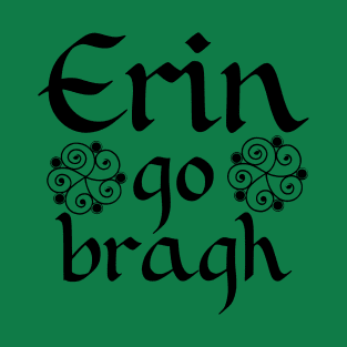 Erin Go Bragh Celtic Black T-Shirt