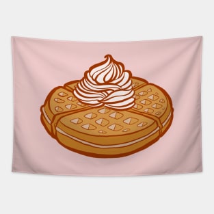 Belgian Waffle Love Tapestry