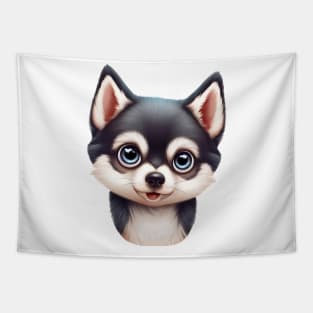 Pawfect Alaskan Klee Kai Tapestry