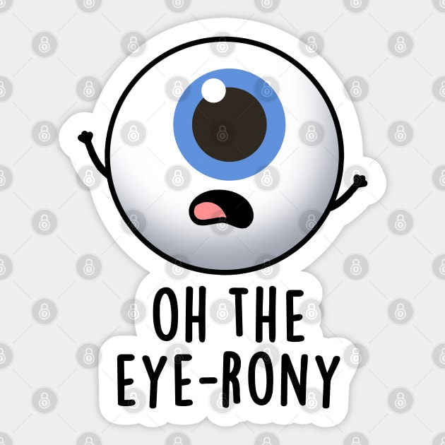 Funny eyeballs' Sticker