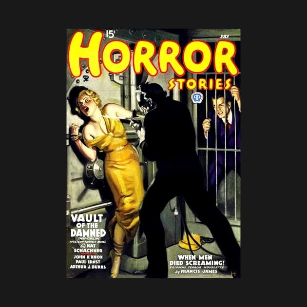 Horror Stories Magazine Cover July 1935 by Starbase79