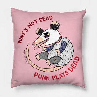 Punk's Not Dead Pillow