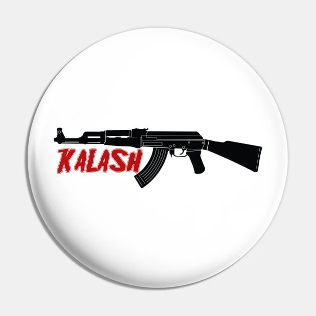 KALASH Pin by theanomalius_merch