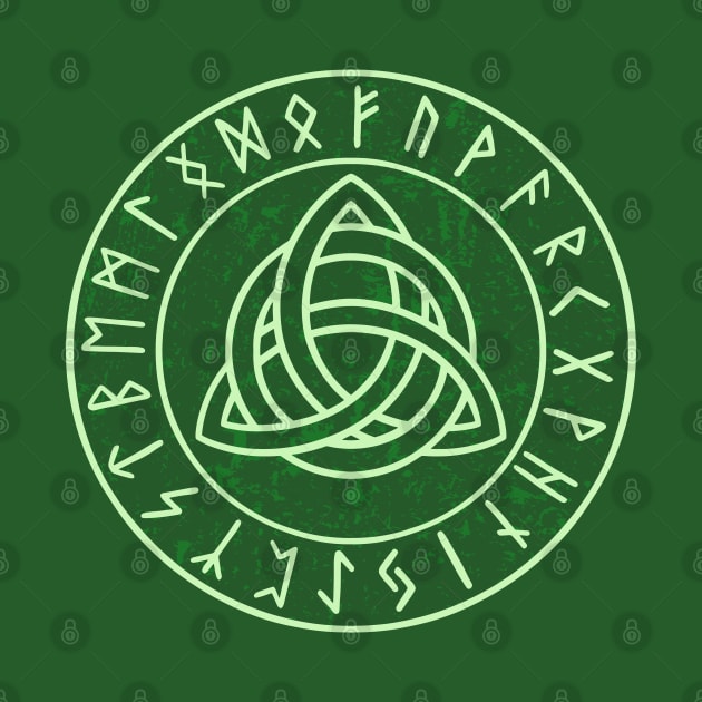 Celtic Runes Trinity Knot by Souls.Print