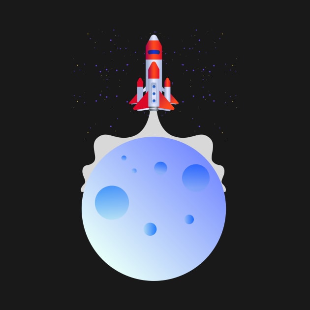 Rocket Space by MaiKStore