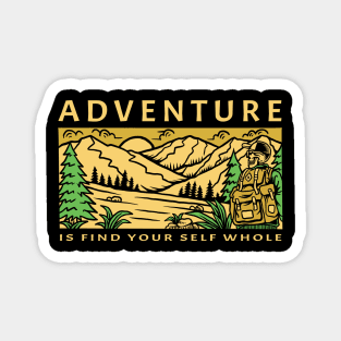 Adventure addict Magnet