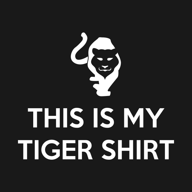 This Is My Tiger Shirt Costume Gift by Pretr=ty