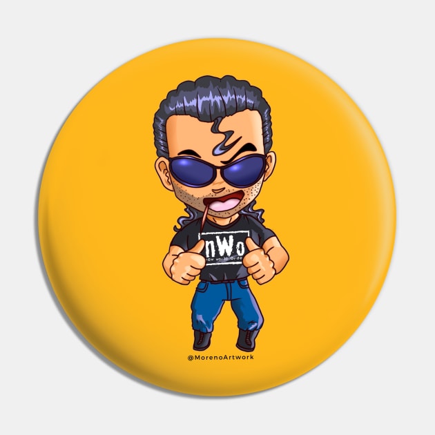 Chibi Scott Hall tribute Pin by MorenoArtwork