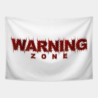 Warning Zone Tapestry