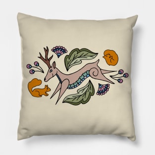 Woodland Creatures Pillow