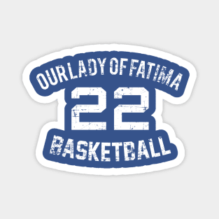 Our Lady of Fatima Basketball Magnet