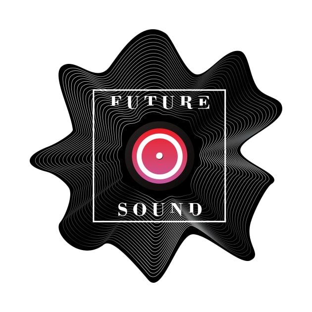 Future Sound. Vinyl deconstruction. by Kazanskiy