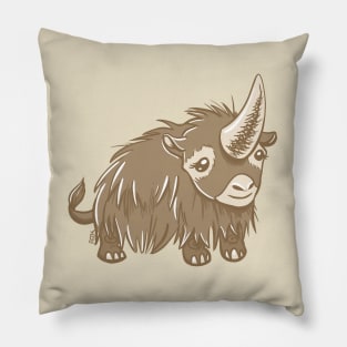 Woolly Rhino (Elasmotherium) On His Own Pillow