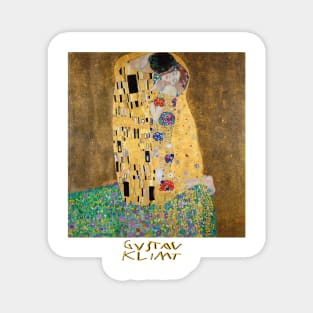 The Kiss by Gustav Klimt Art Collection Wearable Magnet