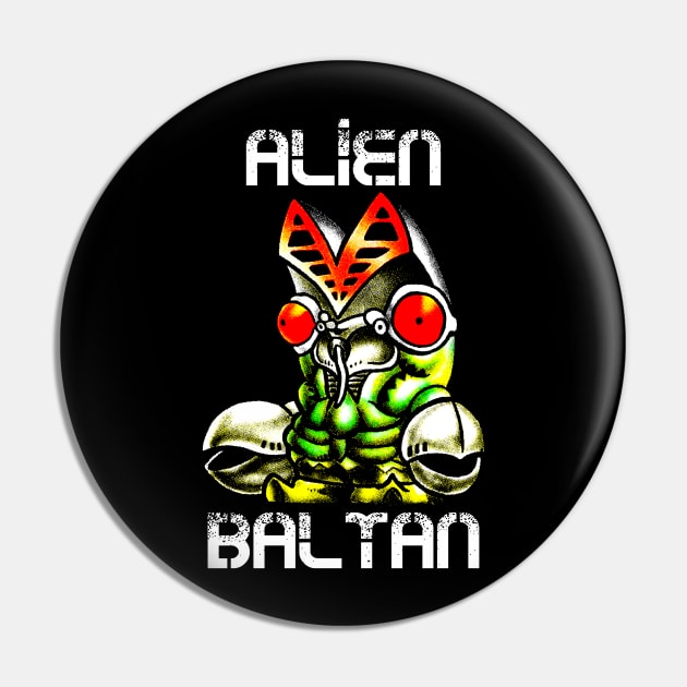 Super Deformed Alien Baltan Pin by retroworldkorea