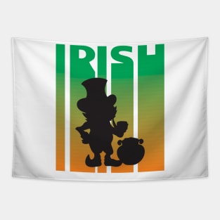 Irish Leprechaun - Happy Saint Patricks Day - Ireland Gift T-Shirt Tapestry