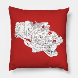 Music in motion Pillow