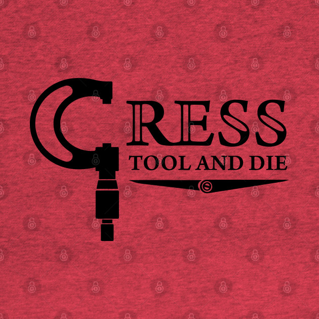 Discover Cress Tool and Die (Double-Sided) - The Office Usa - T-Shirt