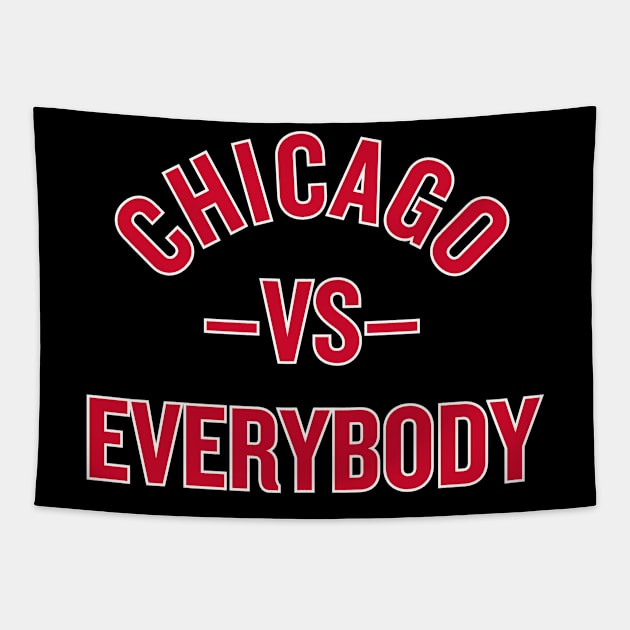 Chicago vs. Everybody! Tapestry by capognad