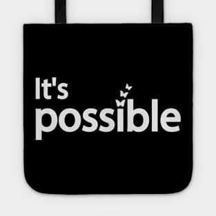 It's possible - positive quote Tote