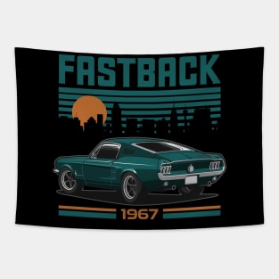 1967 Mustang GT Fastback Tapestry