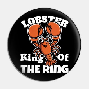 Orange Crusher: Lobster Claims Boxing Throne Pin