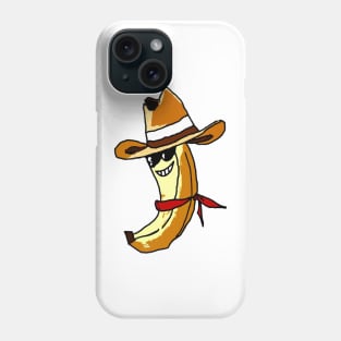 The Crooked Banana series : plays cowboy Phone Case