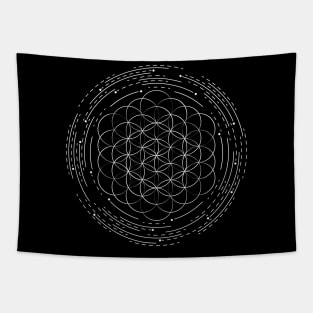 Flower Of Life Tapestry