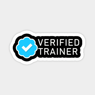 Trainer Verified Blue Check Magnet