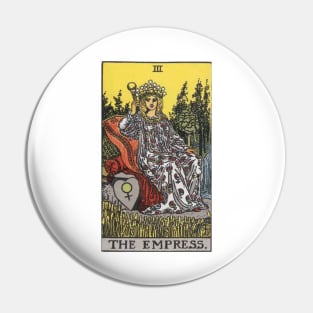 The Empress, Raider Waite tarot, Divination Tarot Pin