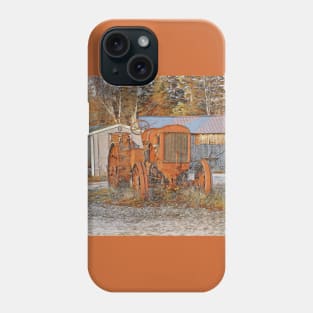 Tractor and Sheds No.2 Phone Case