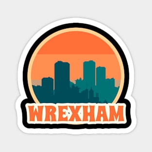 Vintage Wrexham Magnet