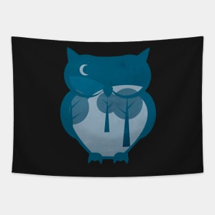 Night Owl Tapestry