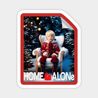 home alone merry christmas new version poster style Magnet