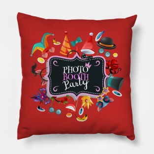 Photo Booth Party Pillow