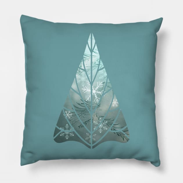 magical snow Pillow by augenWerk