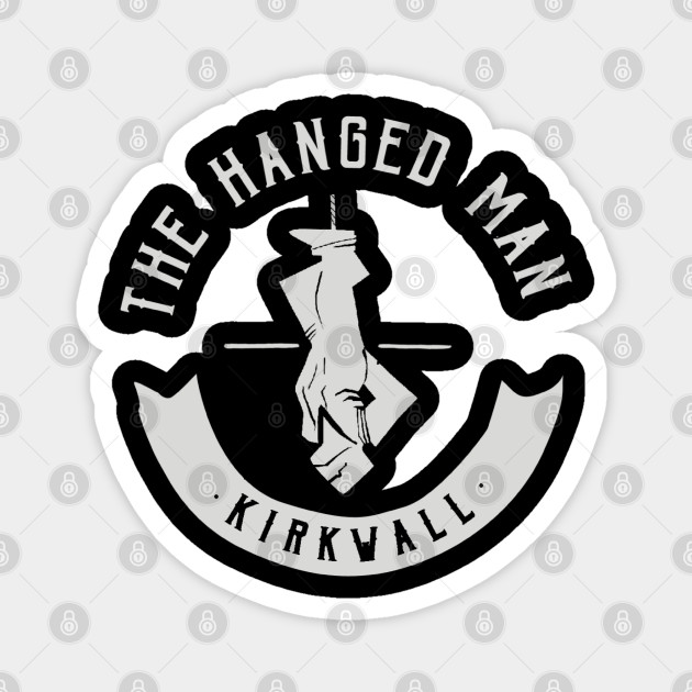 The Hanged Man Pub Logo Dragon Age 2 Logo Dragon Age 2 Magnet Teepublic