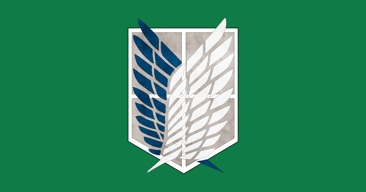 Attack On Titan Survey Corps Logo By Rebellion10