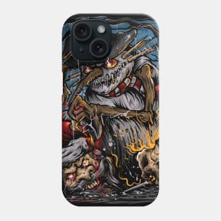 Snowman vs santa claus Phone Case